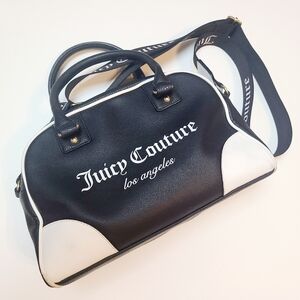 Juicy Couture black and white bag